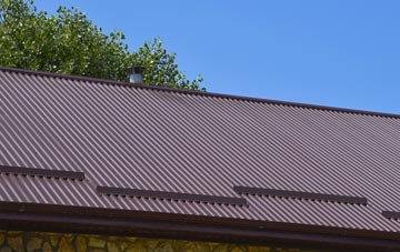 typical Llangammarch Wells corrugated roof uses
